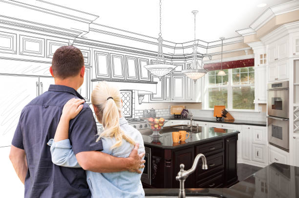 Professional Cabinet Refacing technician working in Marcus Hook, PA